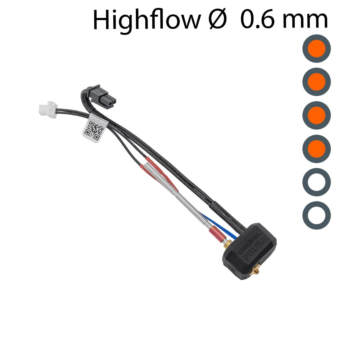 Nextruder Hotend brass High Flow — 0.6