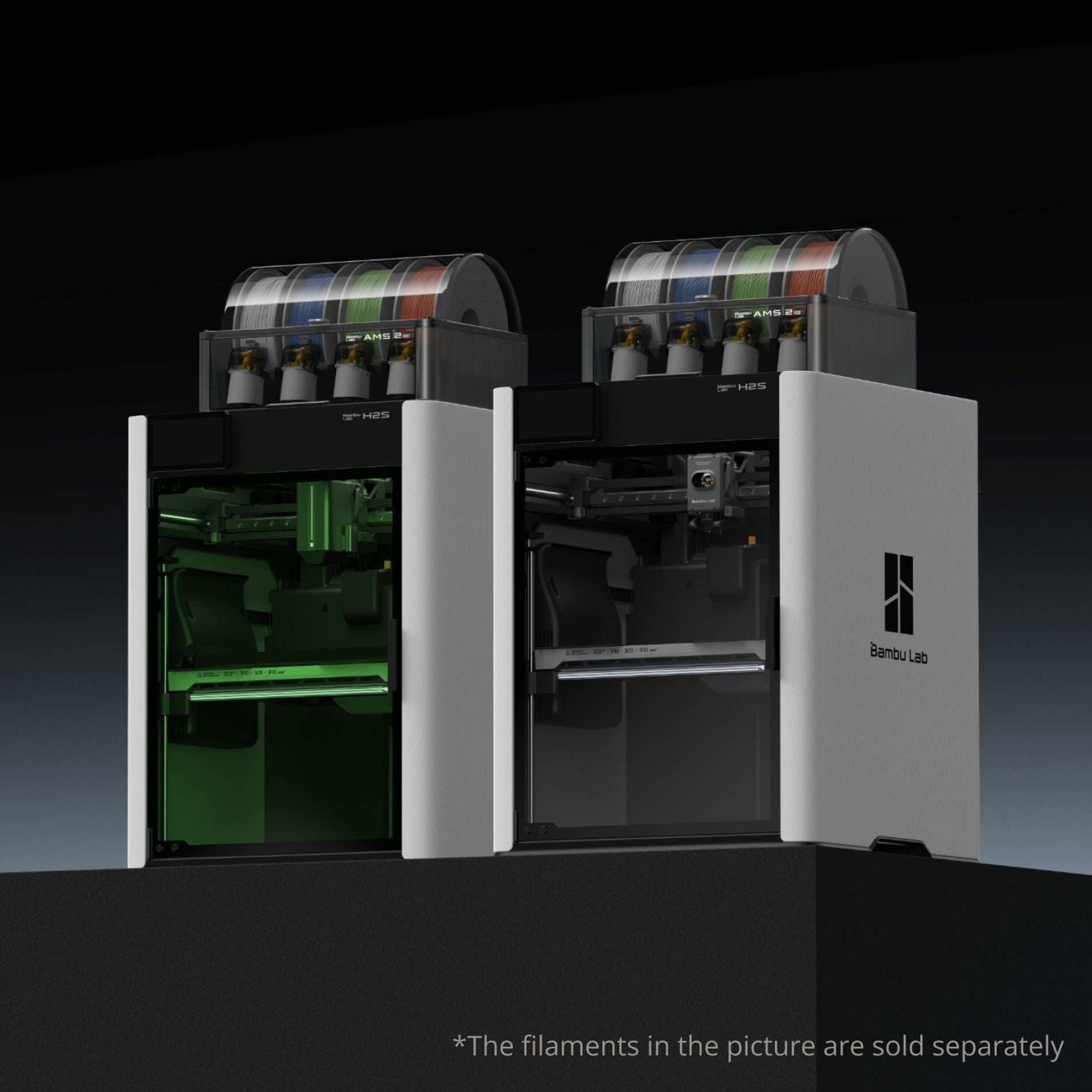 Bambu Lab H2S Combo with AMS 2 Pro - NEX3D