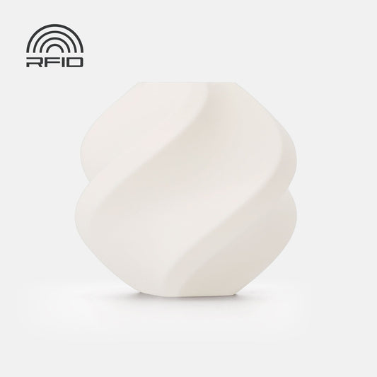 Bambu PLA Tough+ — White filament sample