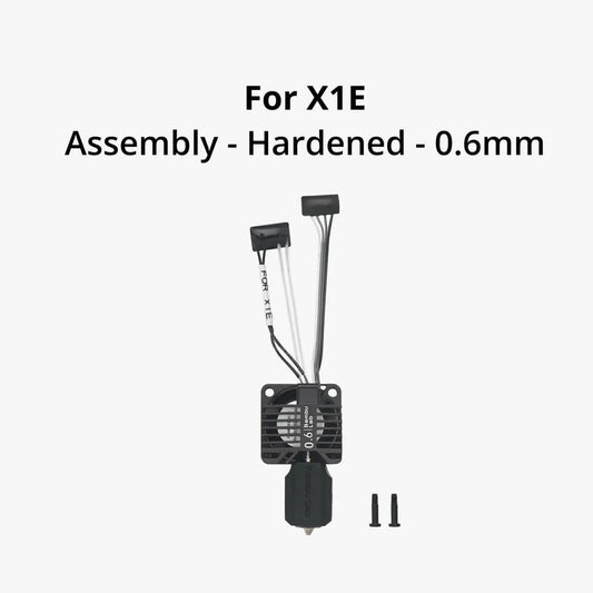 Complete hotend assembly with hardened steel nozzle -0.6mm – Accessories from Bambu Lab Canada, available through NEX3D