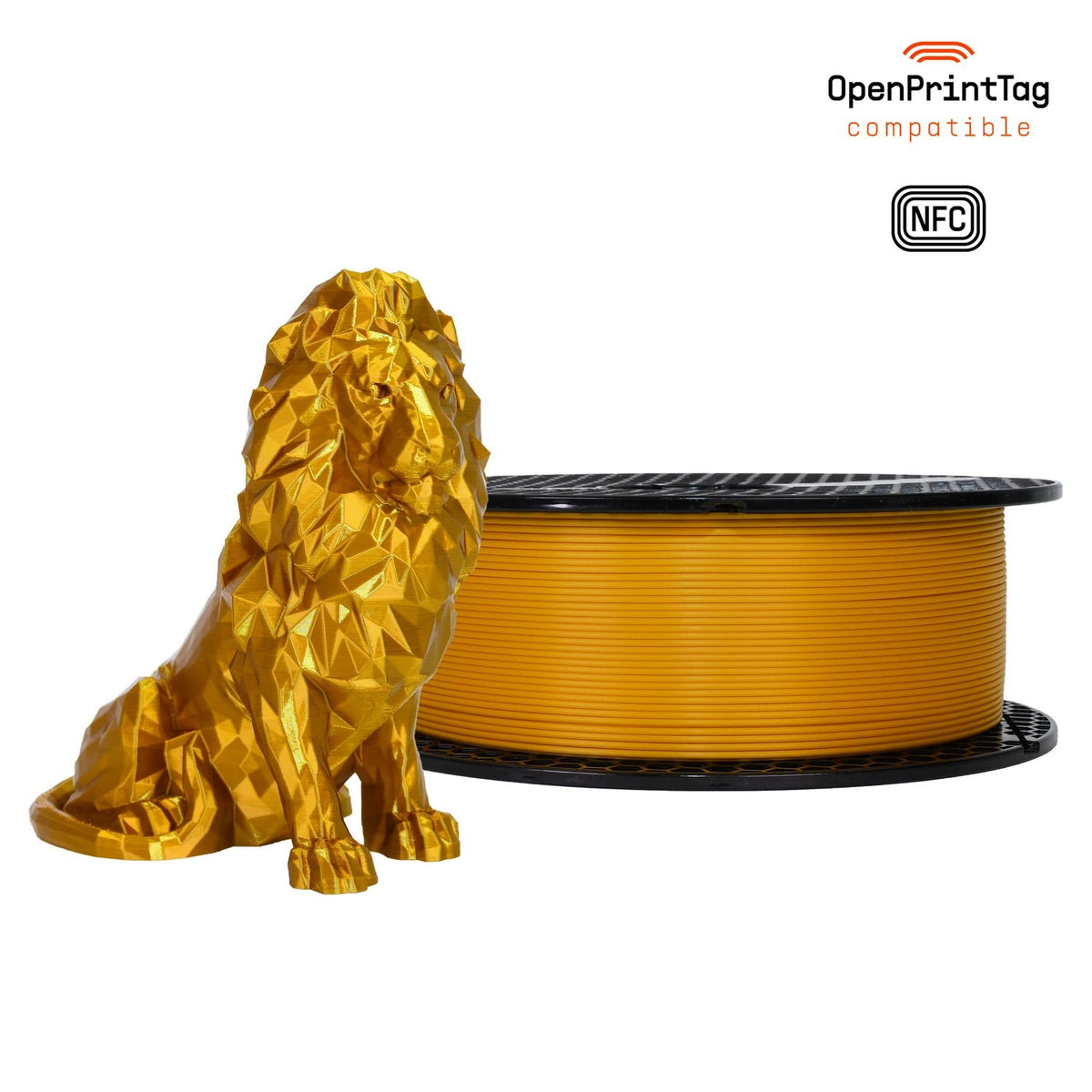 Prusament PLA Blend 1 kg (NFC) — Viva La Bronze 1 kg spool