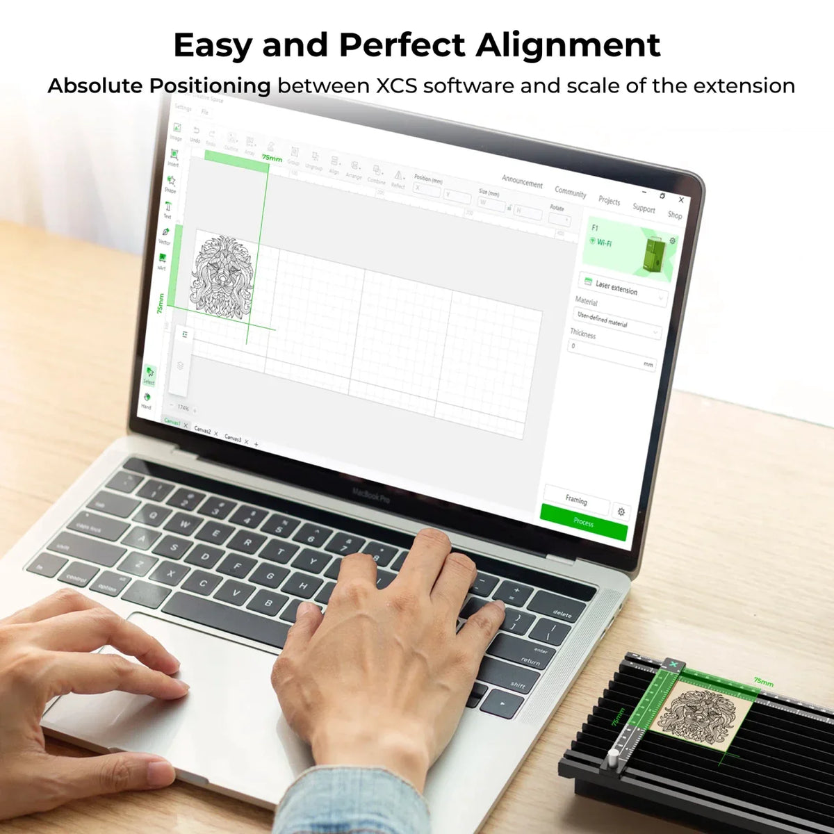 xTool Slide Extension — official xTool product image 6