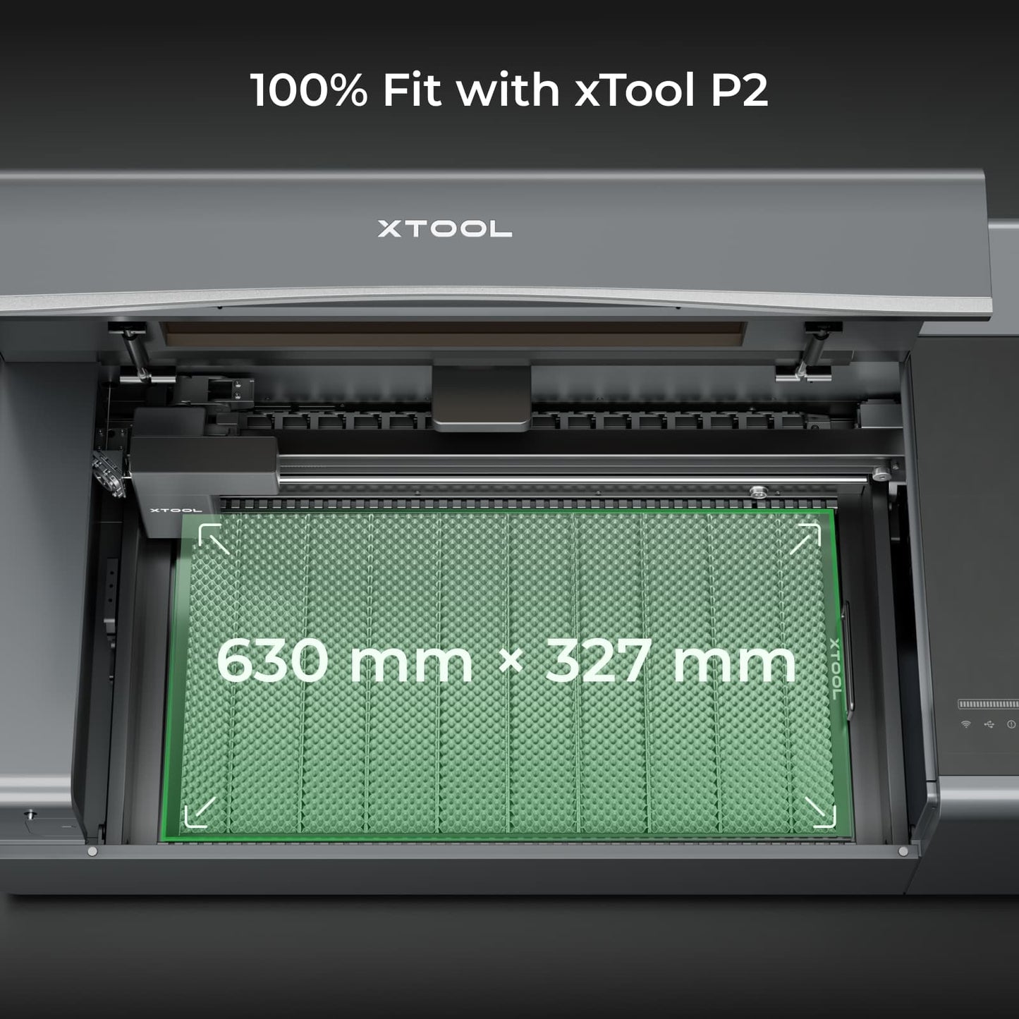 xTool P2 Honeycomb Panel 2.0 — official xTool product image 6