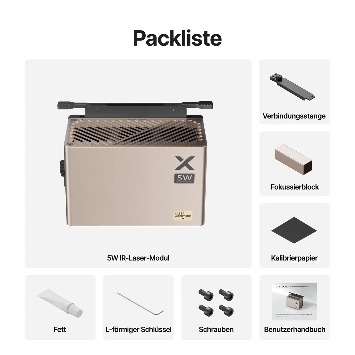 xTool P3 IR Module — official xTool product image 6