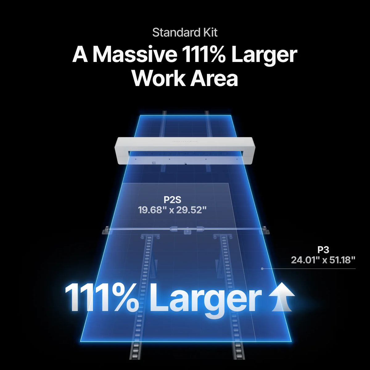 xTool P3 Auto Conveyor — official xTool product image 6