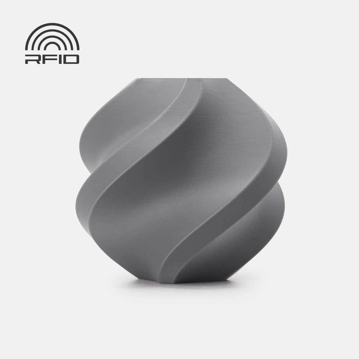 Bambu PETG Matte Fresh Pack — 4 × 1 kg — Gray (35102) / Filament with spool component colour