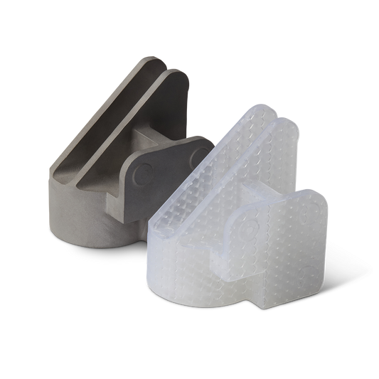 Parts printed in Formlabs Clear Cast Resin