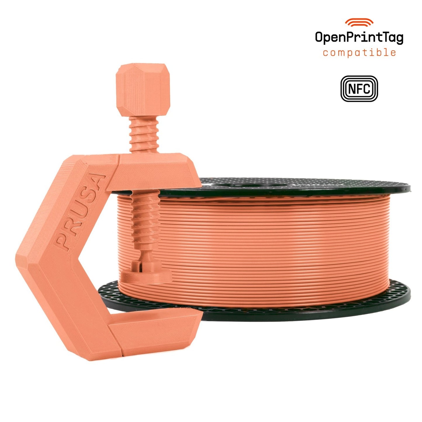 Prusament PETG 1 kg (NFC) — Terracotta Light 1 kg spool