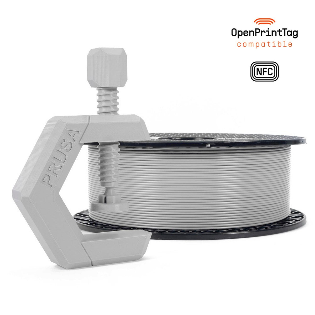 Prusament PETG 1 kg (NFC) — Urban Grey 1 kg spool
