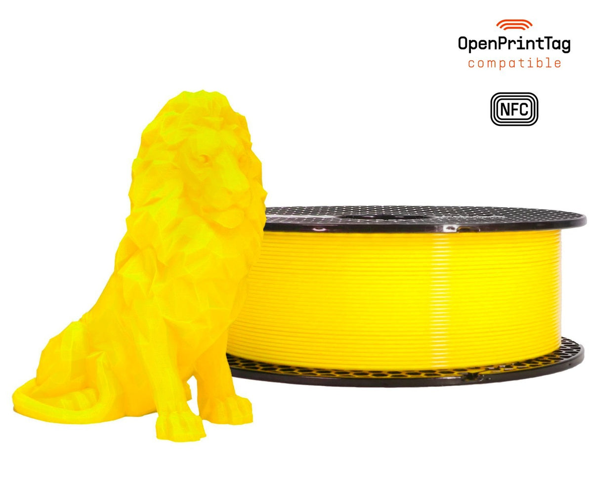 Prusament PLA 1 kg (NFC) — Pineapple Yellow 1 kg spool