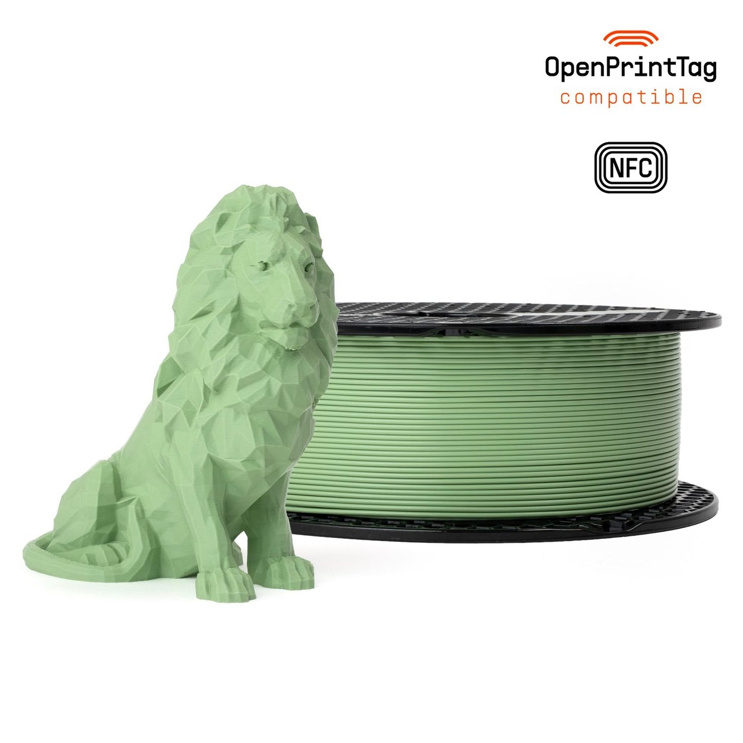 Prusament PLA 1 kg (NFC) — Pistachio Green 1 kg spool