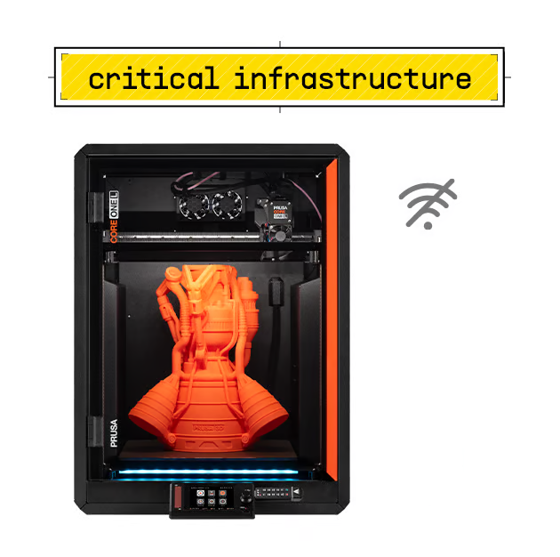 Prusa CORE One L+ Critical Infrastructure Edition — product view 1
