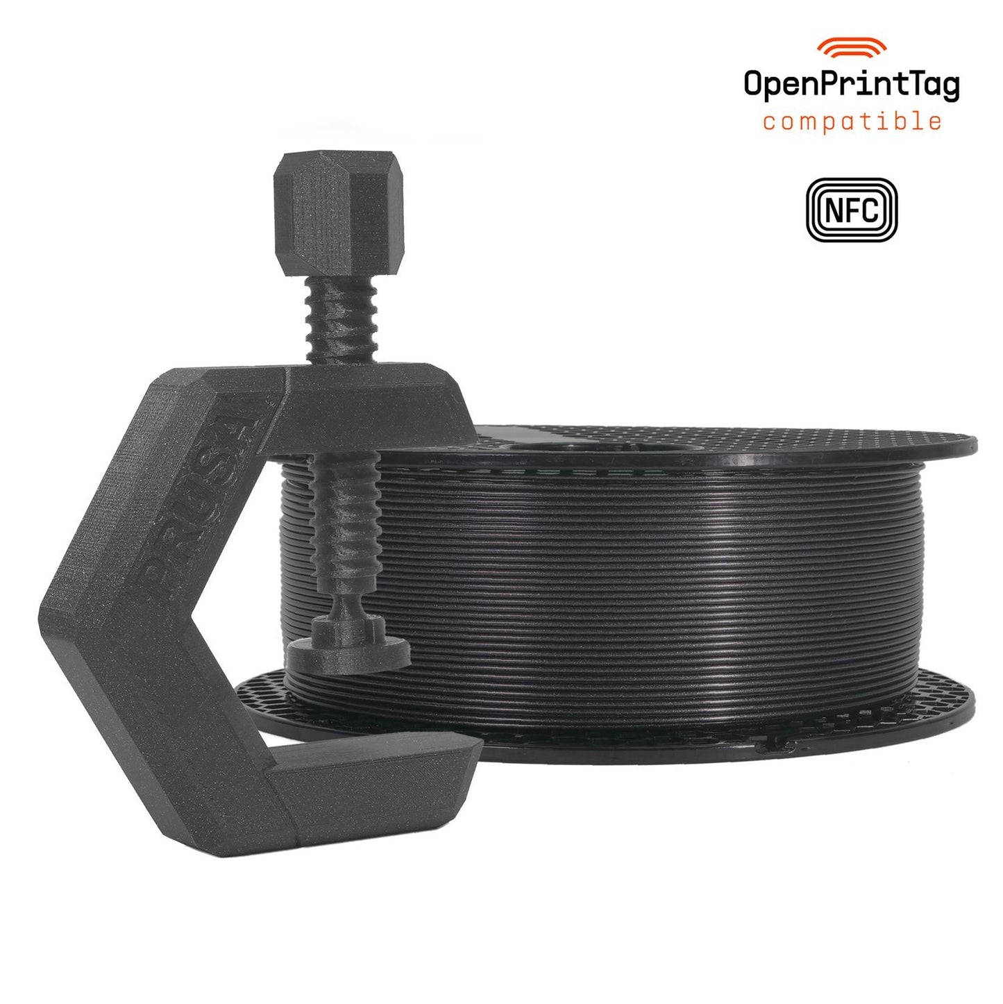 Prusament PETG 1 kg (NFC) — Galaxy Black 1 kg spool