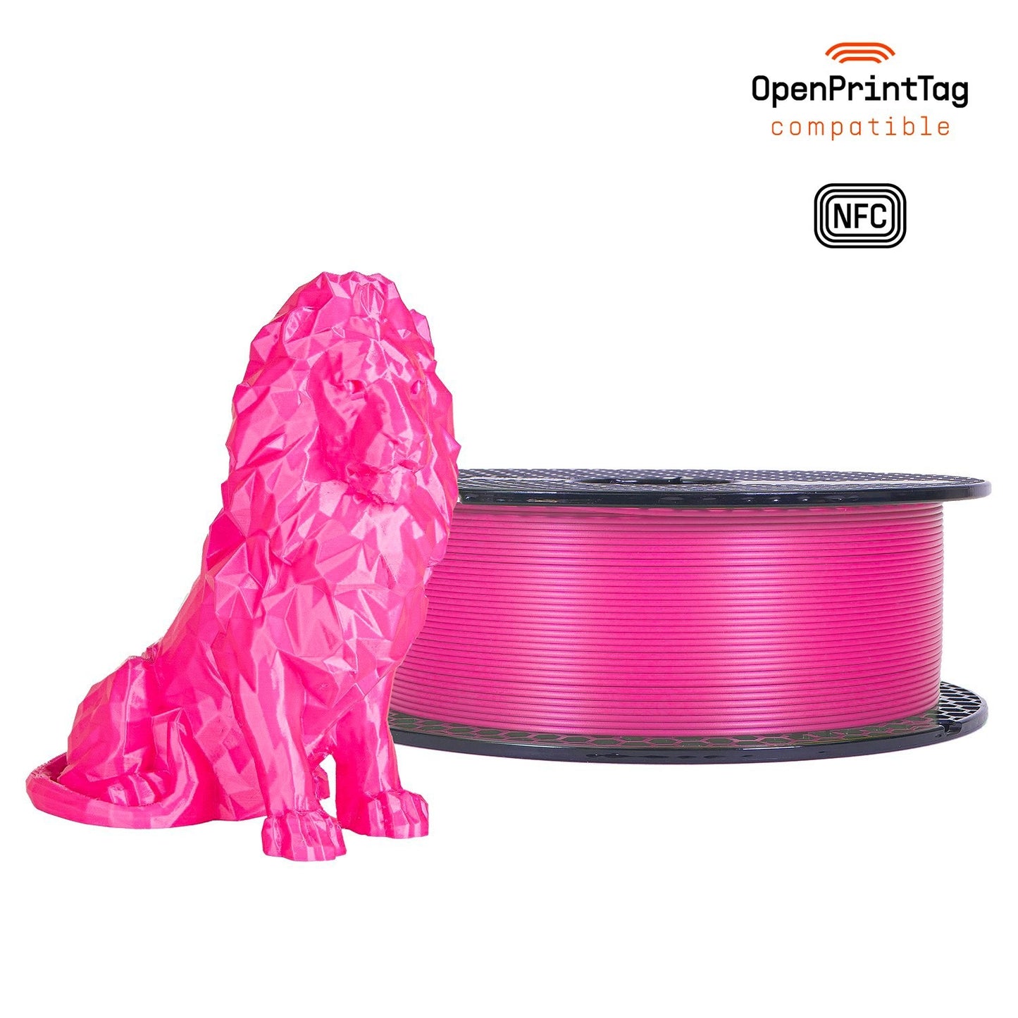Prusament PLA Blend 1 kg (NFC) — Ms. Pink 1 kg spool
