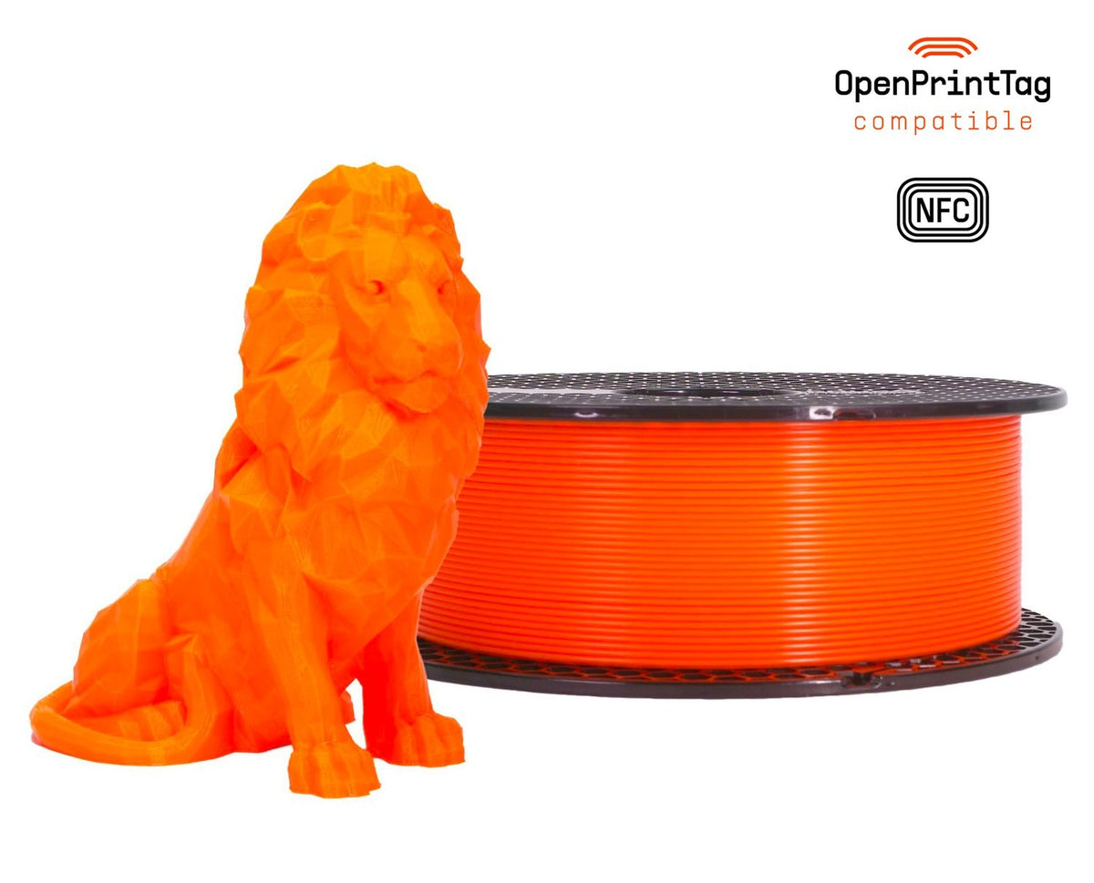 Prusament PLA 1 kg (NFC) — Prusa Orange 1 kg spool