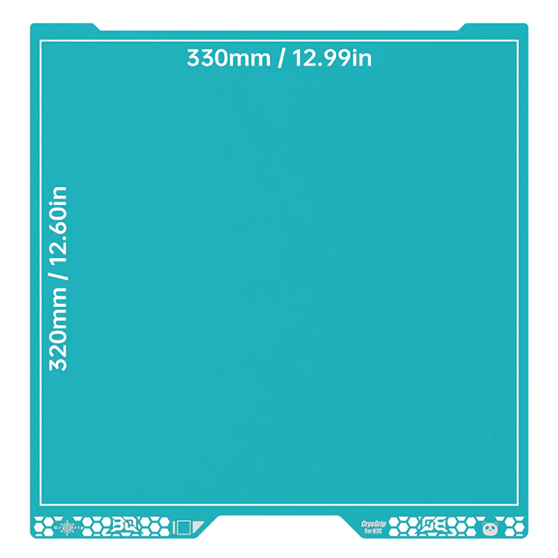 BIQU Panda BuildPlate CryoGrip Pro Glacier (Smooth)