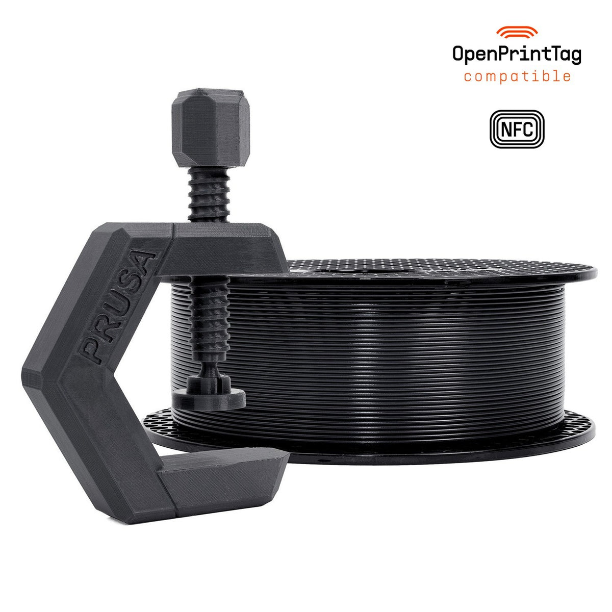 Prusament PETG 1 kg (NFC) — Matte Black 1 kg spool