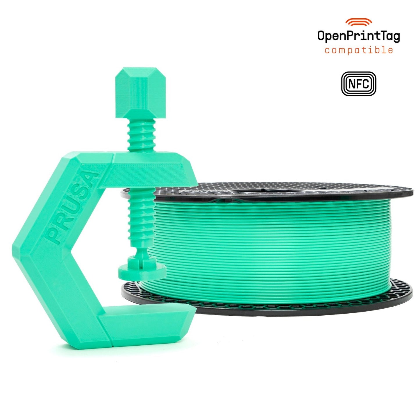 Prusament PETG 1 kg (NFC) — Prusa Pro Green 1 kg spool
