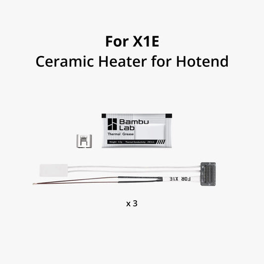 Bambu Lab Ceramic Heater for Hotend - X1E Only
