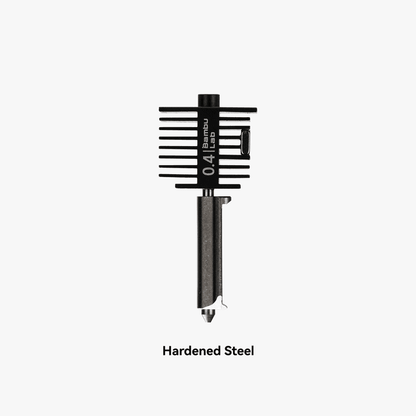 Hotend with hardened steel nozzle-0.4 mm – Accessories from Bambu Lab Canada, available through NEX3D