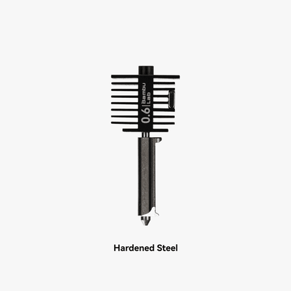 Hotend with hardened steel nozzle-0.6 mm – Accessories from Bambu Lab Canada, available through NEX3D