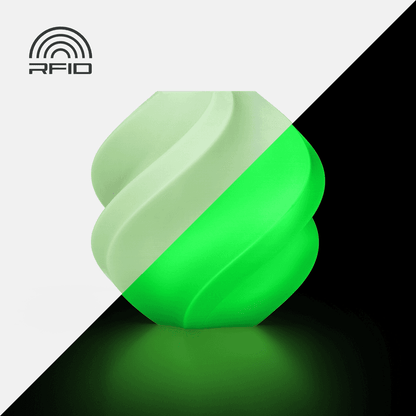 PLA Glow-Glow Green – Filament from Bambu Lab Canada, available through NEX3D