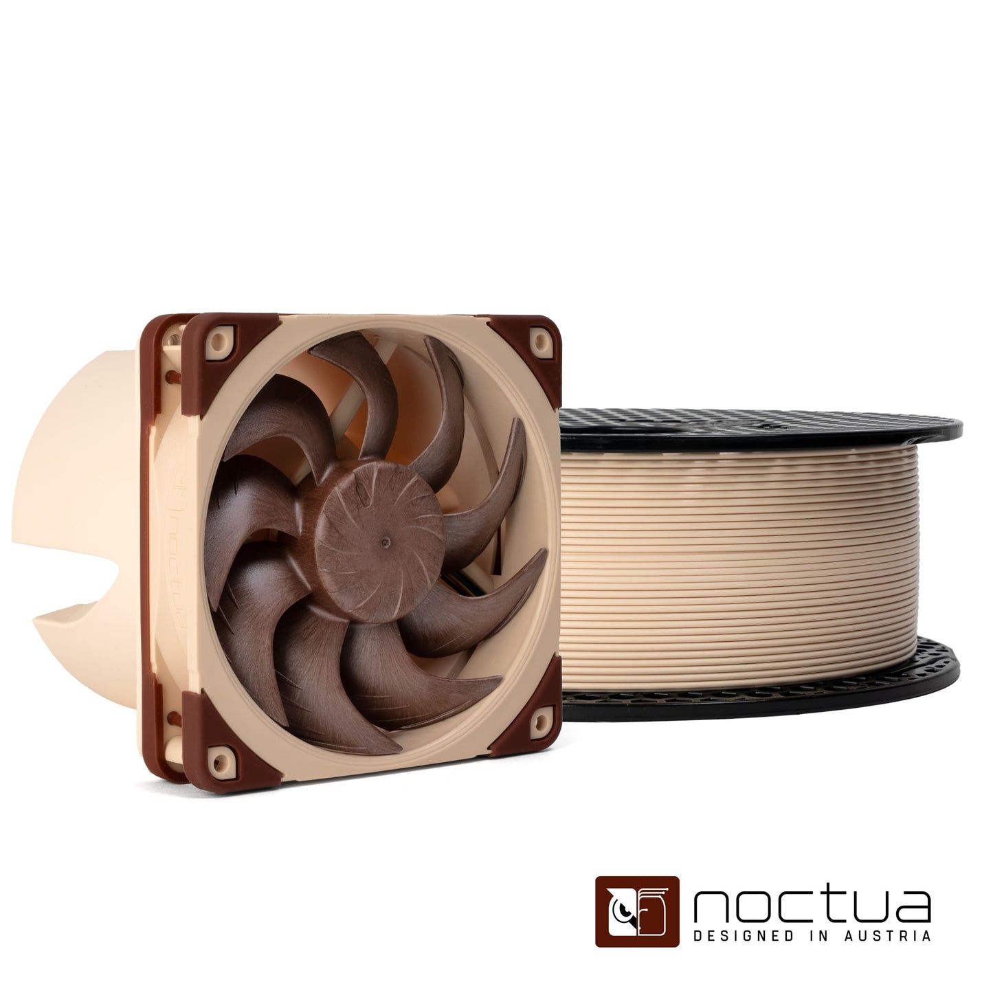 Prusament PLA 1 kg (NFC) — Noctua Beige 1 kg spool