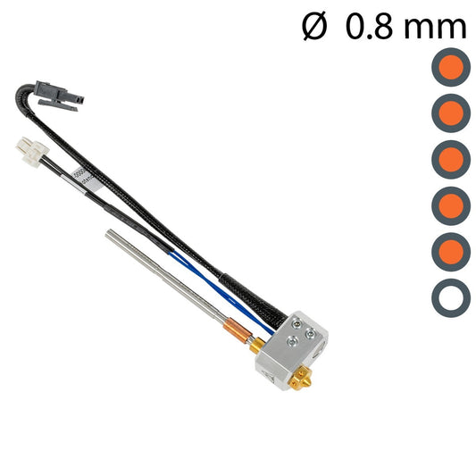 Nextruder Hotend brass — 0.8