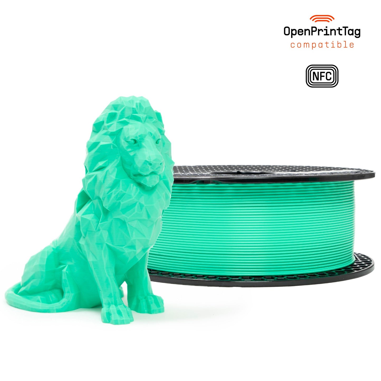 Prusament PLA 1 kg (NFC) — Prusa Pro Green 1 kg spool