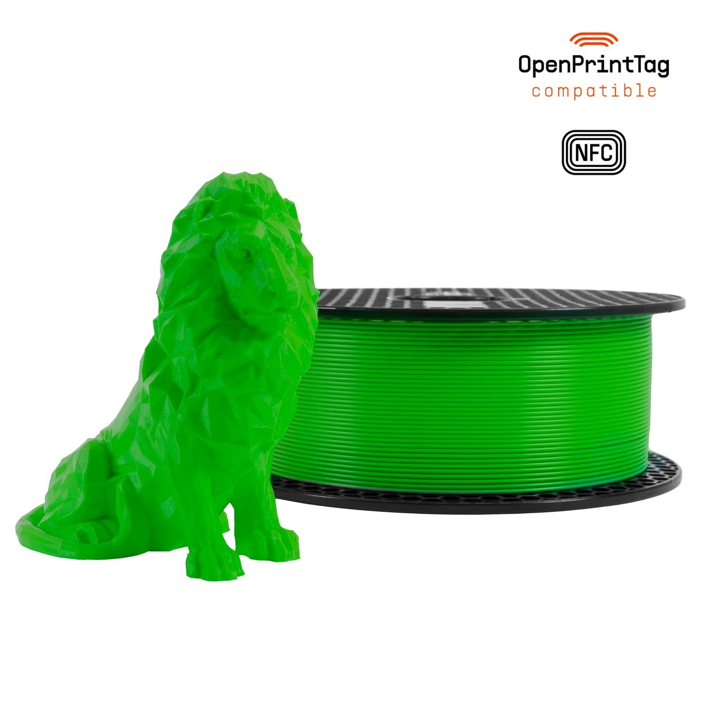 Prusament PLA 1 kg (NFC) — Simply Green 1 kg spool