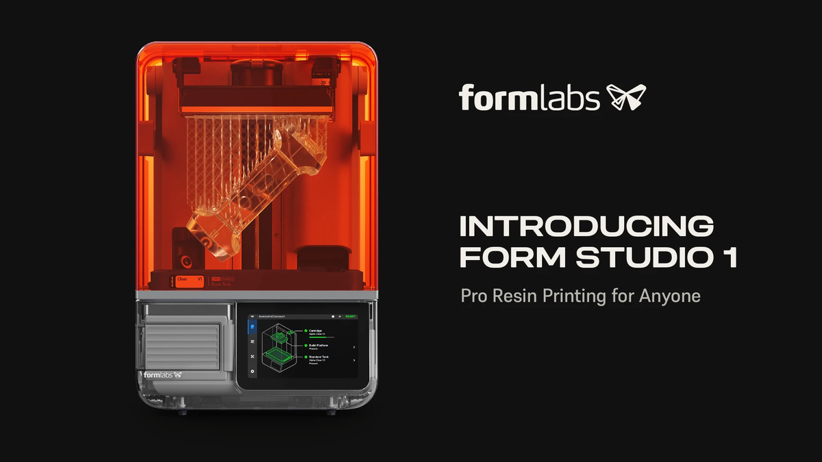 Formlabs Form Studio 1 — Pro Resin Printing for Anyone