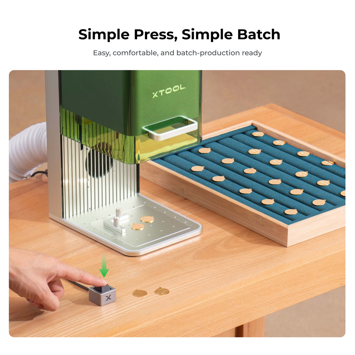 xTool F1 Button Switch — official xTool product image 3
