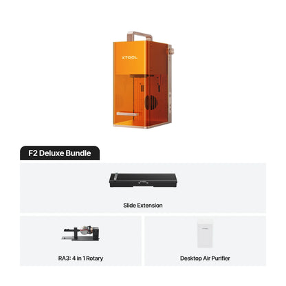 xTool F2 Deluxe Bundle — official xTool product image