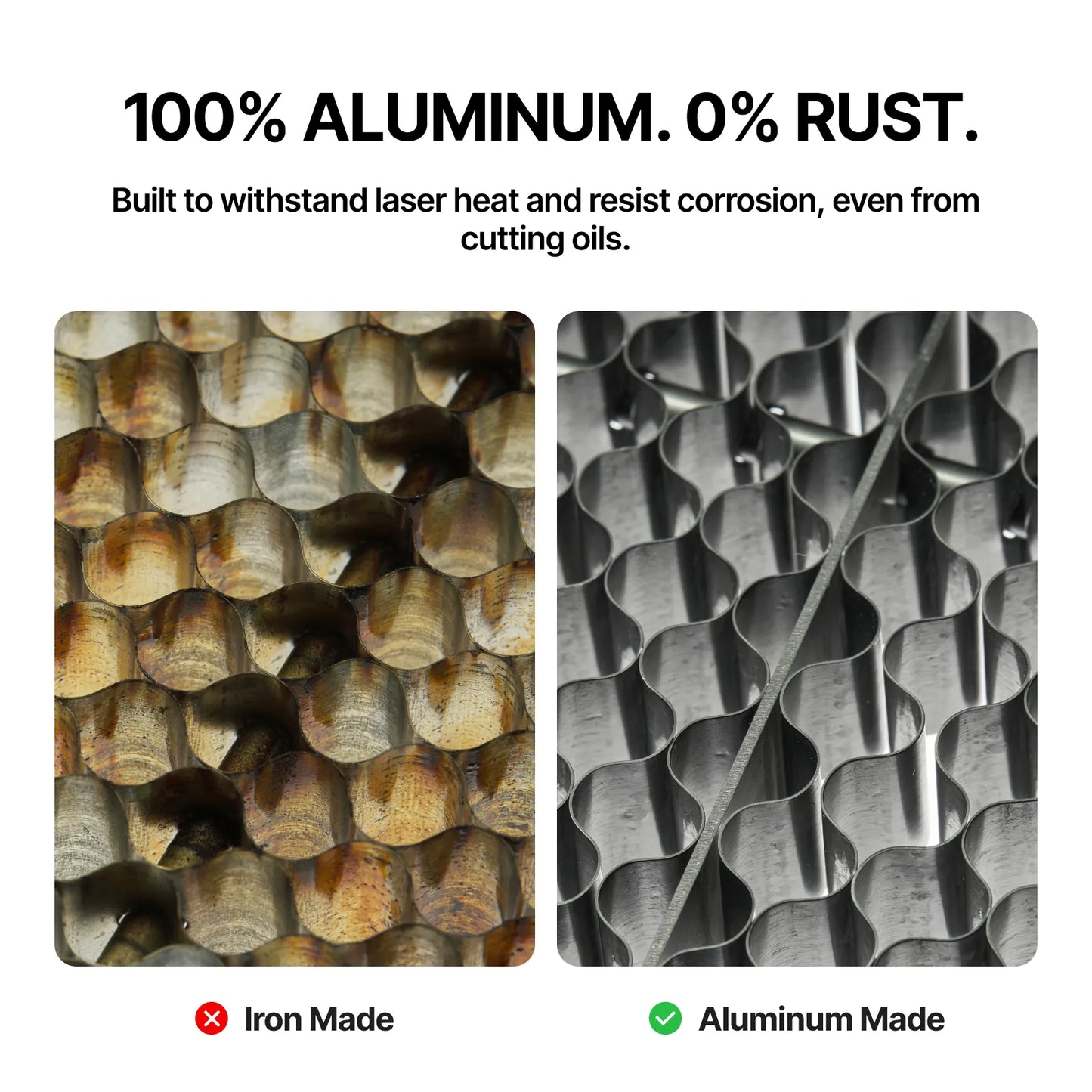 xTool P3 Honeycomb Panel — official xTool product image 4
