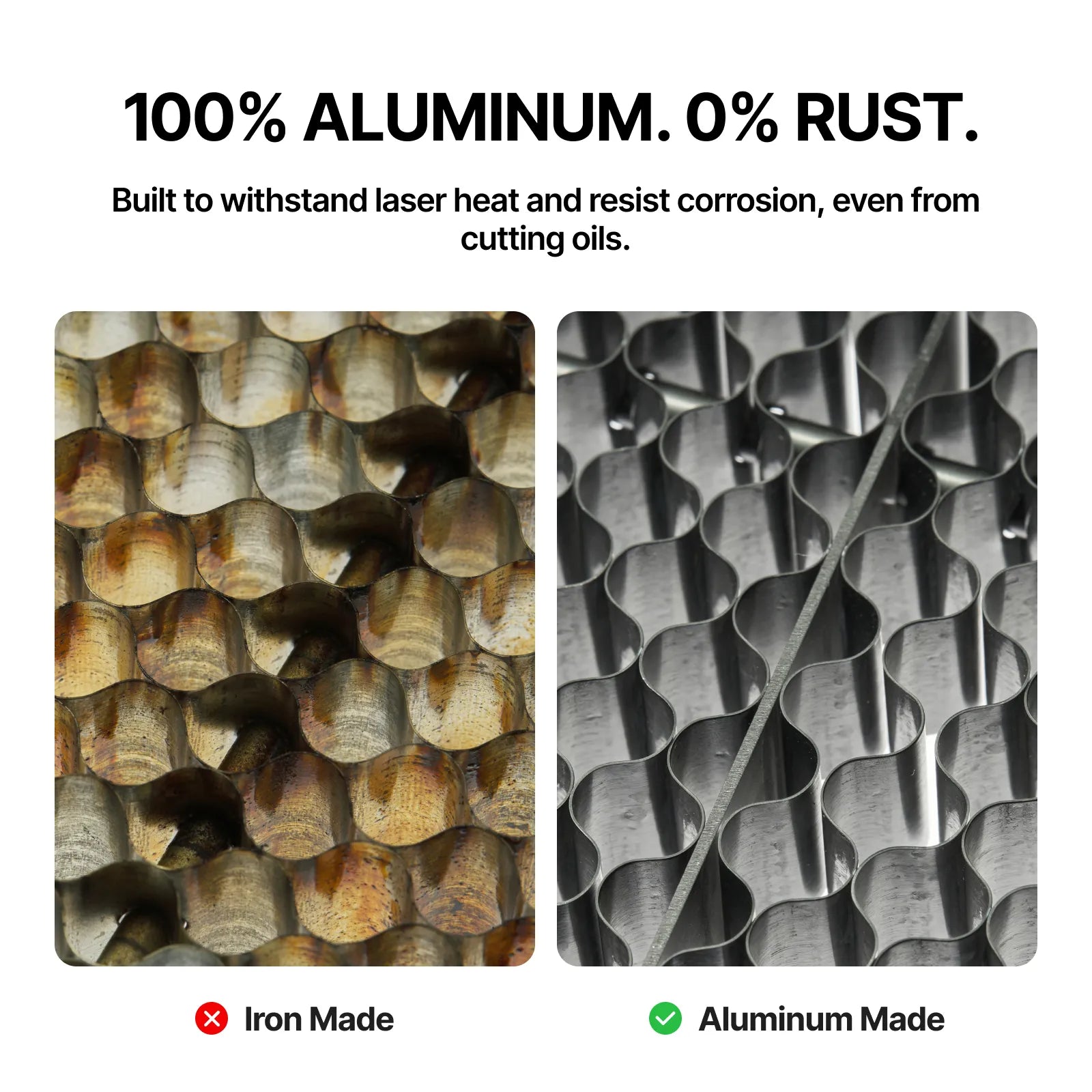 xTool P3 Honeycomb Panel — official xTool product image 4