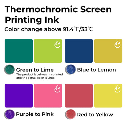 Thermochromic Screen Printing Ink - 100 ml x 4 — official xTool product image 3