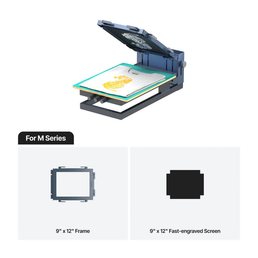 xTool Mesh Polyester Screen Printer 1.5 Basic Kit - Small Frame — official xTool product image