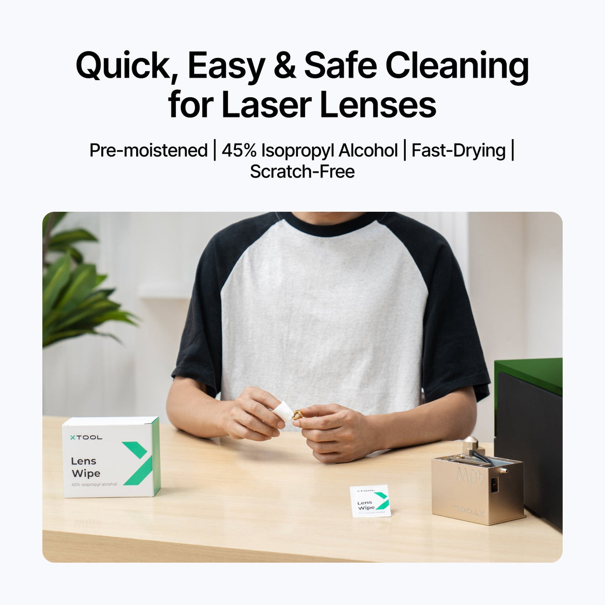 xTool Laser Lens Cleaning Kit — official xTool product image 6