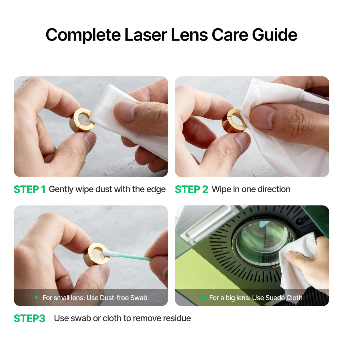 xTool Laser Lens Cleaning Kit — official xTool product image 4