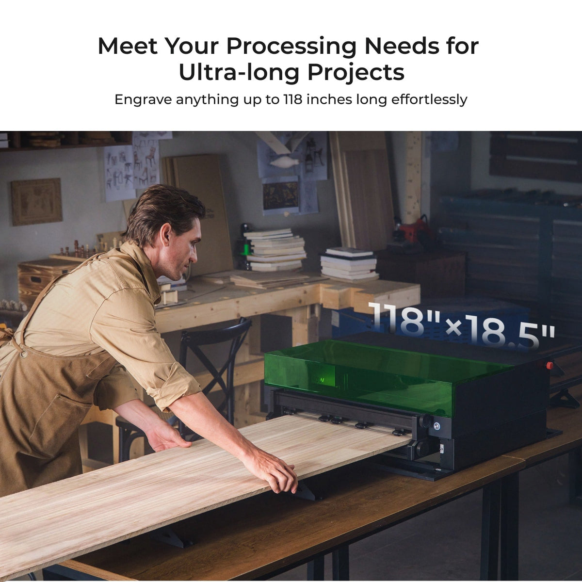 xTool S1 Auto Conveyor Class IV — official xTool product image 2