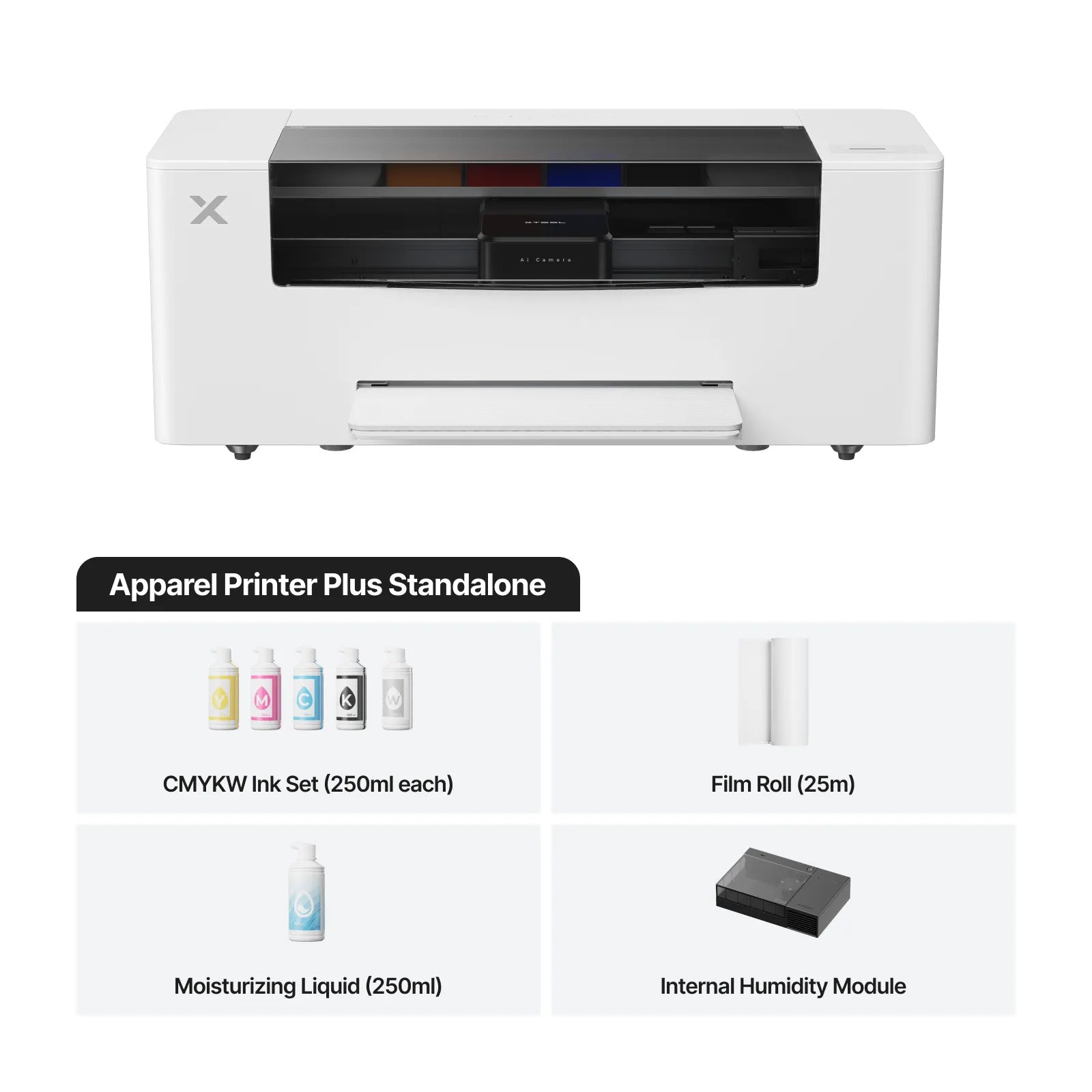 xTool Apparel Printer Plus — official xTool product image