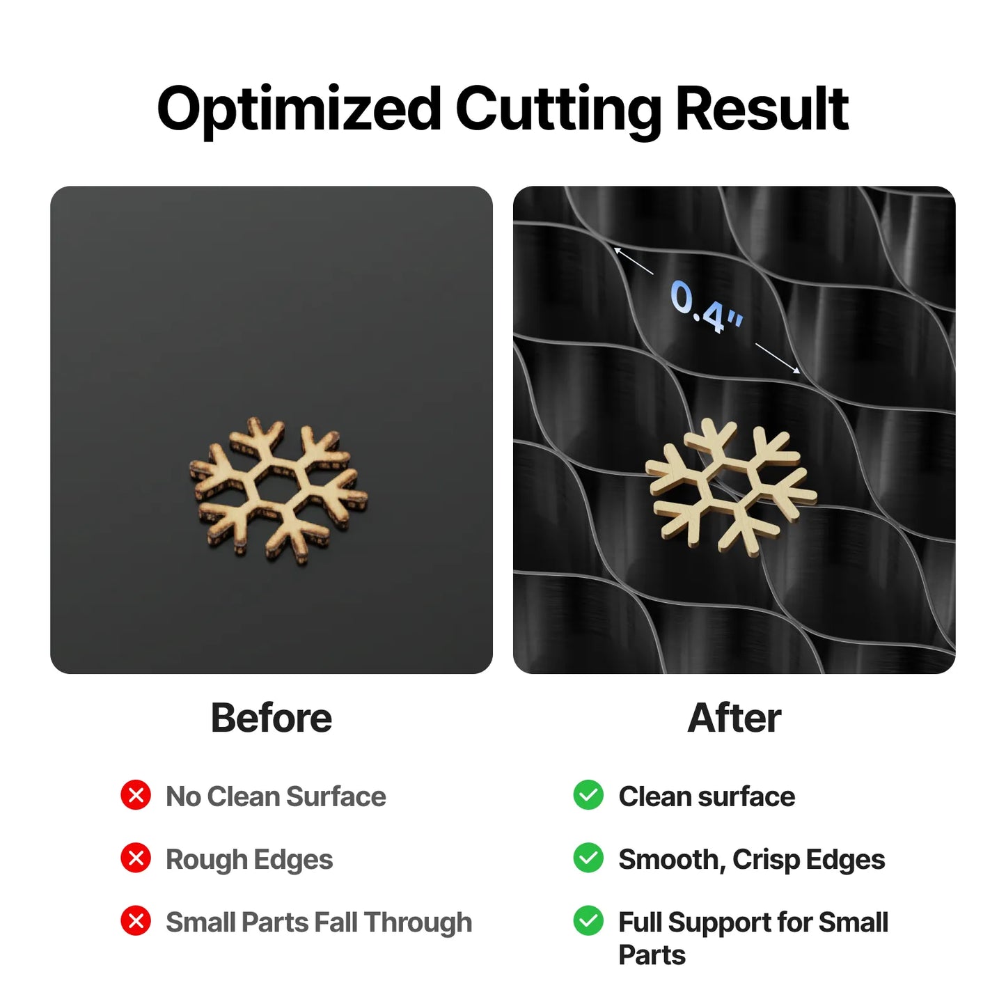 xTool P3 Honeycomb Panel — official xTool product image 2