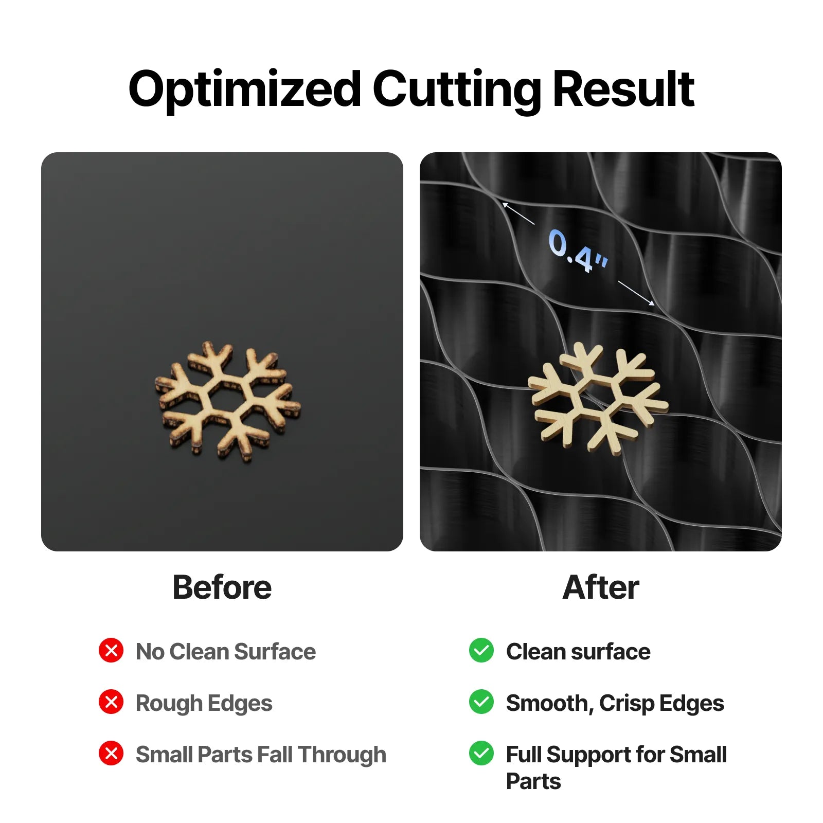 xTool P3 Honeycomb Panel — official xTool product image 2