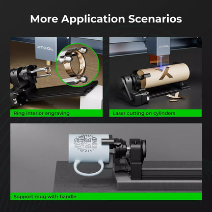 xTool RA2 Pro Rotary Accessory — official xTool product image 5