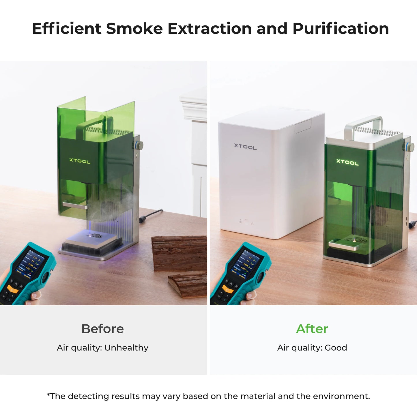 xTool Desktop Smoke Purifier — official xTool product image 5