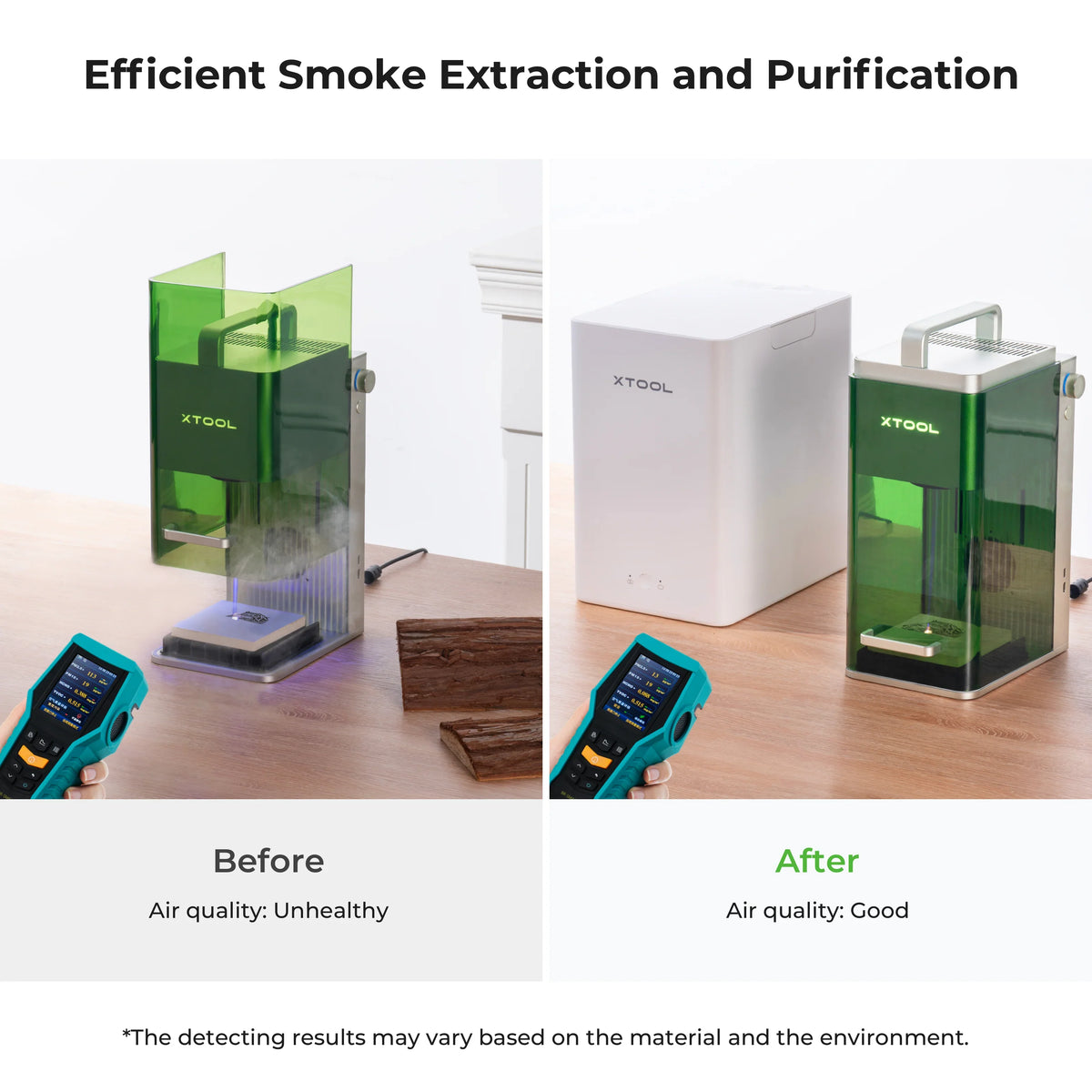xTool Desktop Smoke Purifier — official xTool product image 5