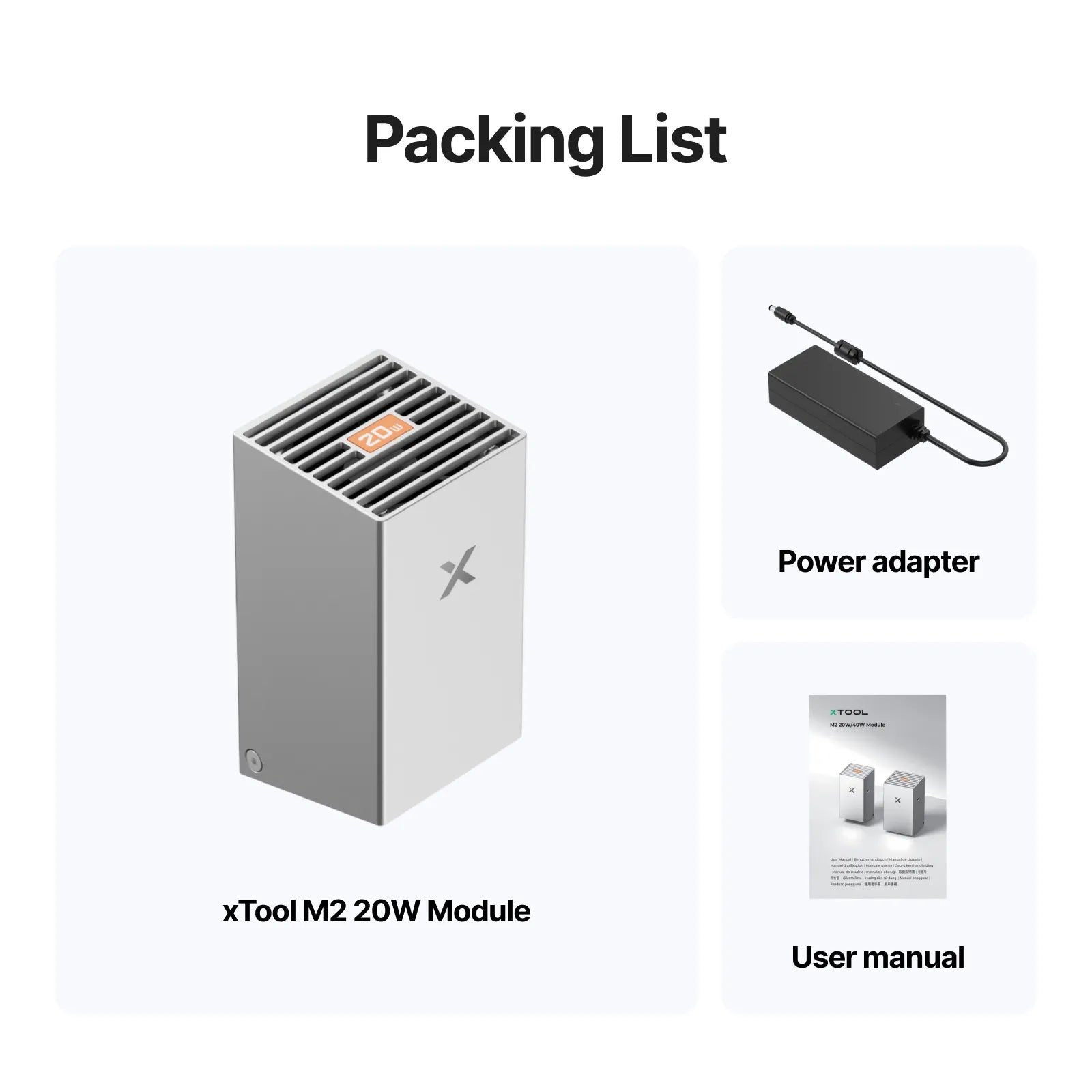 xTool M2 20W 455 nm Diode Module — official xTool product image 5