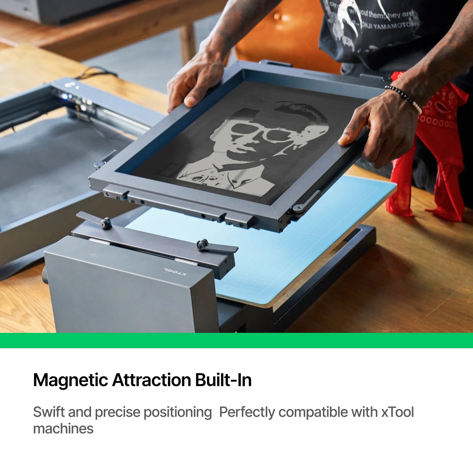 11.5 x 16 Screen Printing Frame — official xTool product image 4