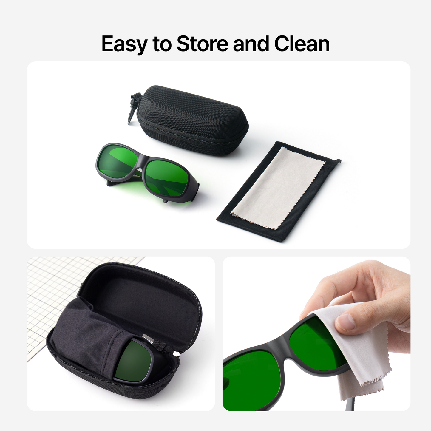 xTool 1080 nm Safety Goggles — official xTool product image 6