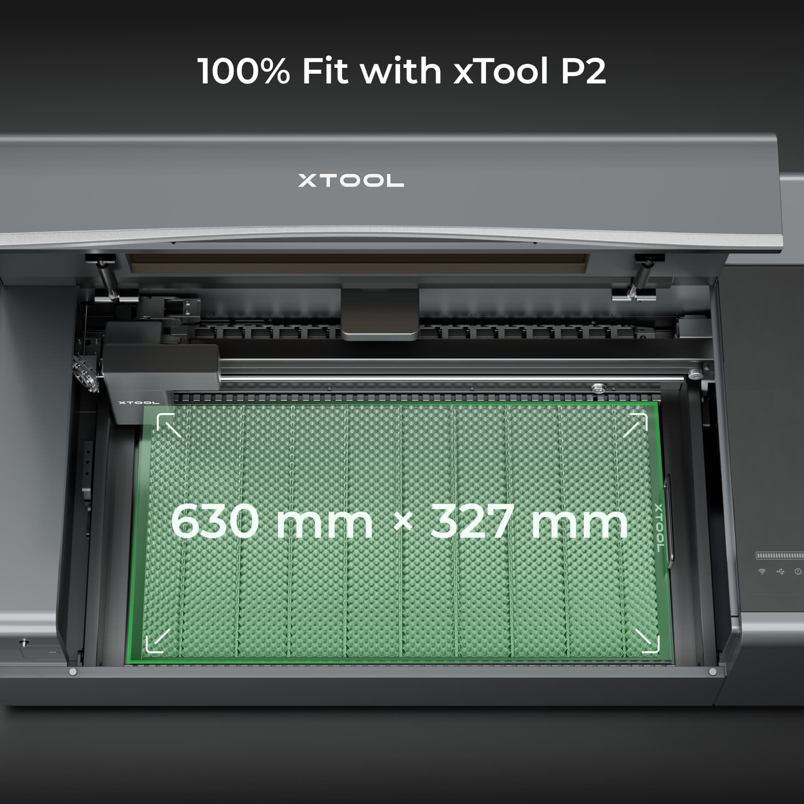 xTool P2 Honeycomb Panel 2.0 — official xTool product image 6
